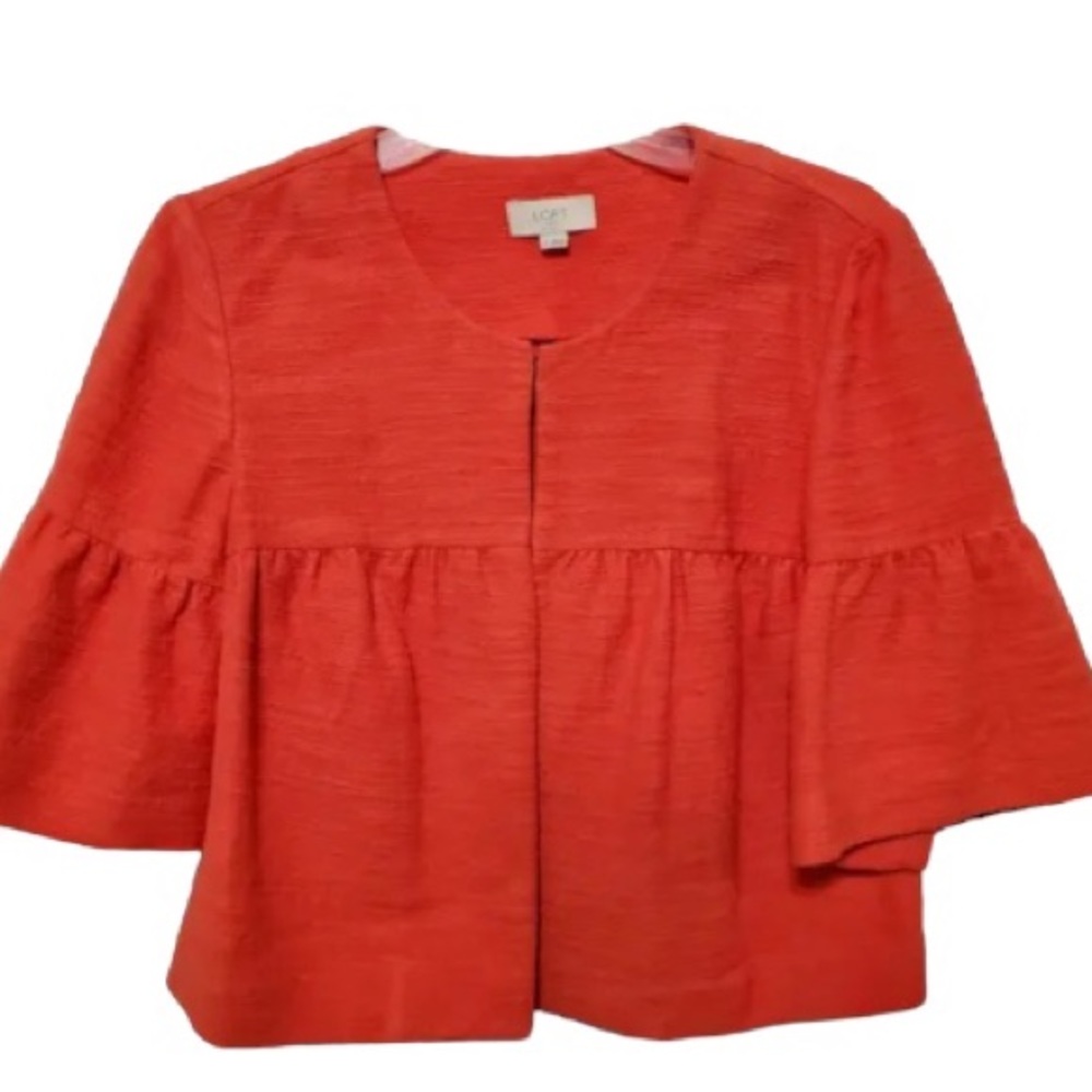 Orange cardigan size M